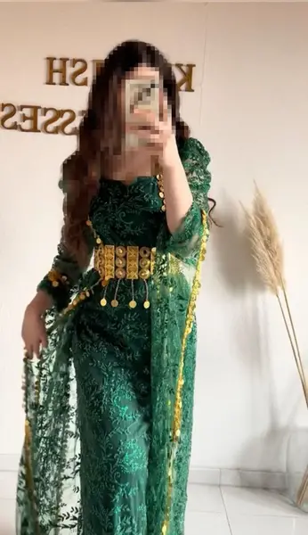 عکس لباس کردی دخترانه زیبا
