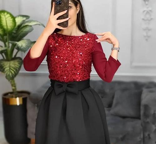 عکس لباس شومیز و دامن