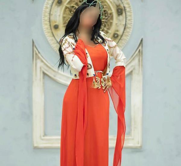 عکس لباس کردی طوسی