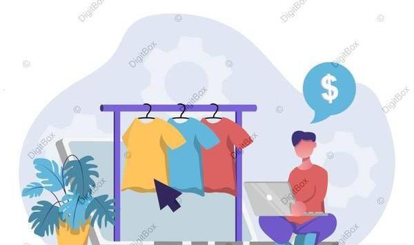 عکس لباس فروشی کارتونی