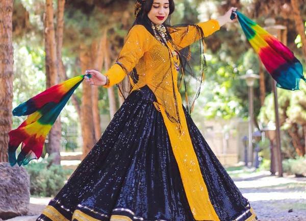 عکس لباس قشقایی دخترانه