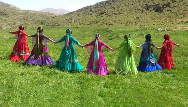 عکس لباس قشقایی ها