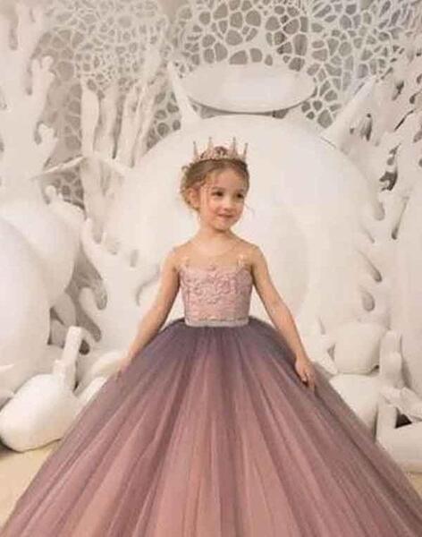 عکس لباس عروس دخترانه قشنگ