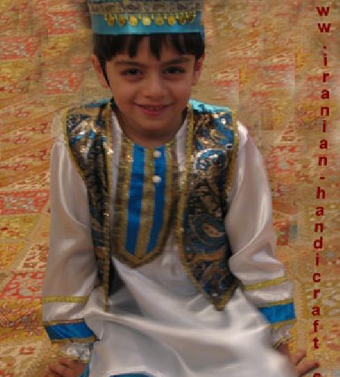 عکس لباس قاجاری پسرانه