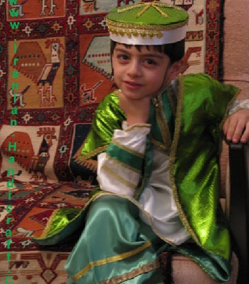عکس لباس قاجاری پسرانه