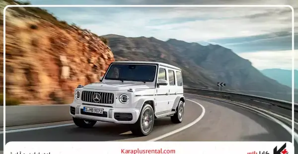 عکس ماشین شارژی بنز جی کلاس