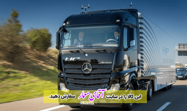 عکس ماشین سنگین بنز سبز