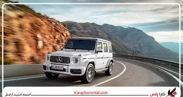 عکس ماشین بنز جی کلاس ۲۰۲۴