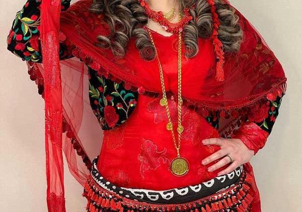 عکس لباس کردی زنانه سقزی