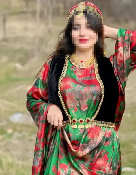 عکس لباس کردی زنانه مجلسی