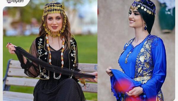 عکس لباس کردی زنانه قدیمی