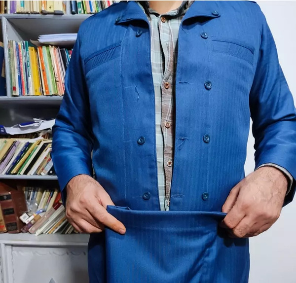 عکس لباس کردی مردانه کرمی