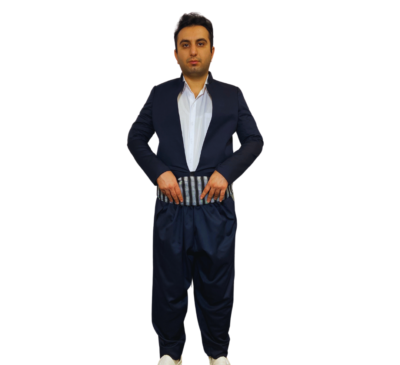 عکس لباس کردی مردانه کرمی