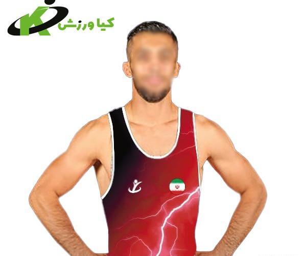 عکس لباس کشتی قرمز