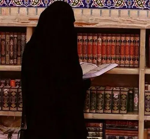 عکس پروفایل کتابخانه دخترانه