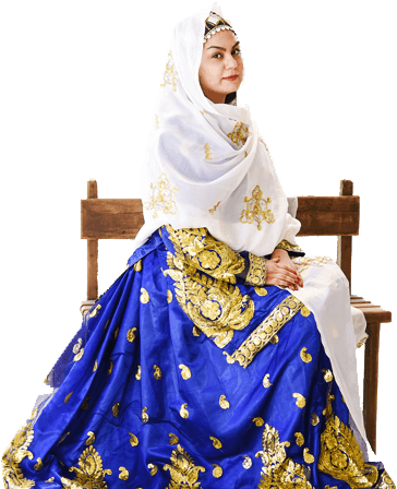 عکس لباس محلی دخترانه