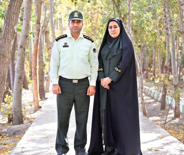 عکس لباس سروان نیروی انتظامی
