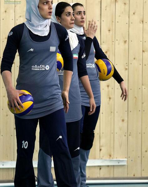 عکس لباس والیبال زنانه