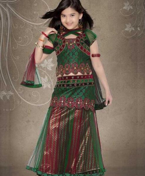 عکس لباس هندی دخترانه
