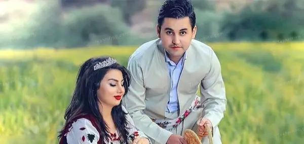 عکس لباس کردی مردانه سبز