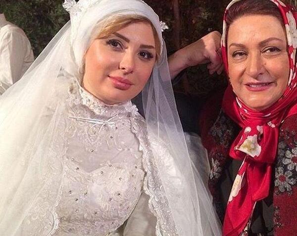 عکس نیوشا ضیغمی با لباس خواب