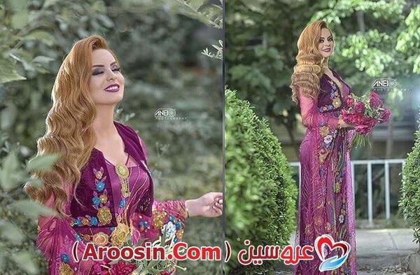 عکس لباس کردی دخترانه صورتی