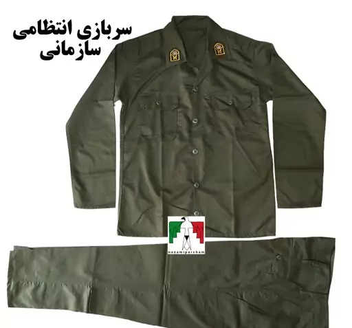 عکس لباس سربازی سبز