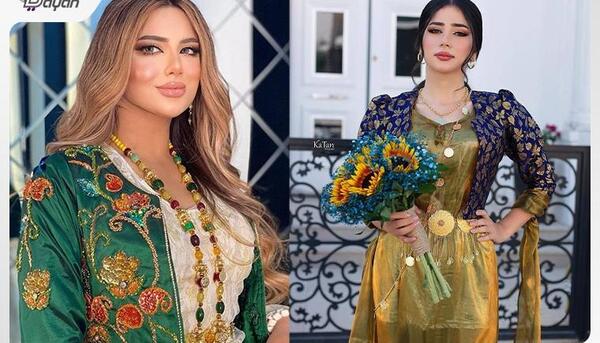 عکس لباس کردی زنانه شیک