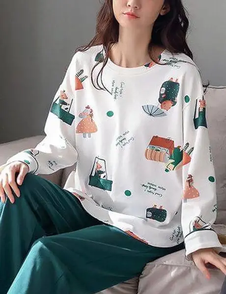 عکس لباس خانگی ست