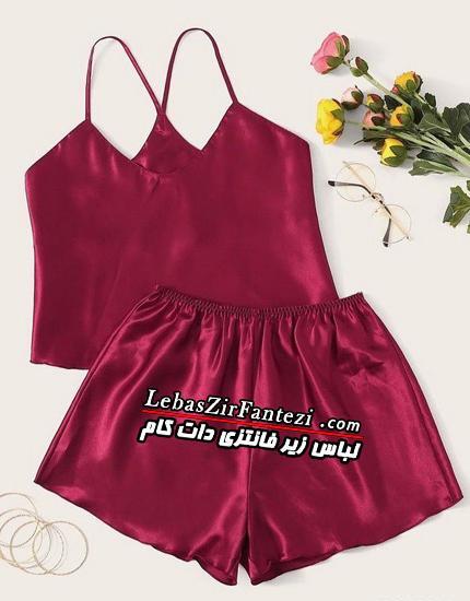 عکس لباس خواب حریر