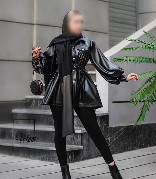 عکس لباس چرمی دخترانه