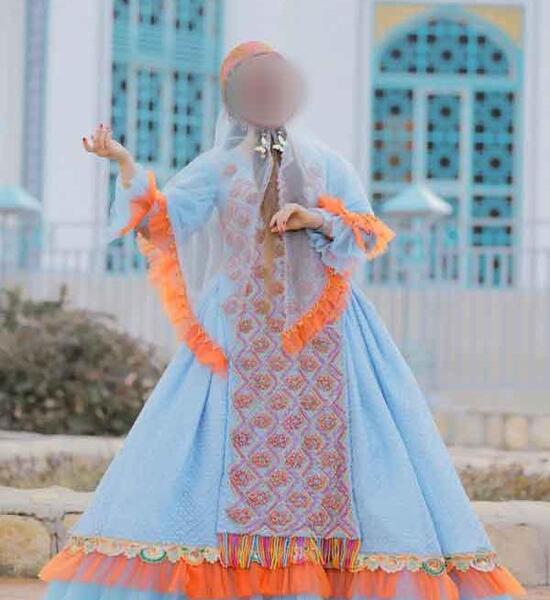 عکس لباس محلی جدید دخترانه