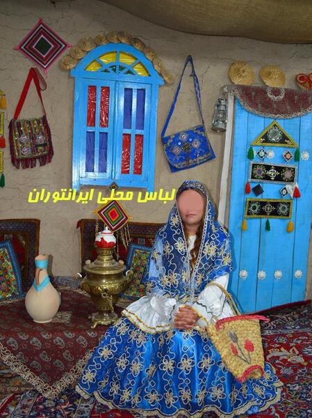 عکس لباس ترکی قشقایی بچه گانه