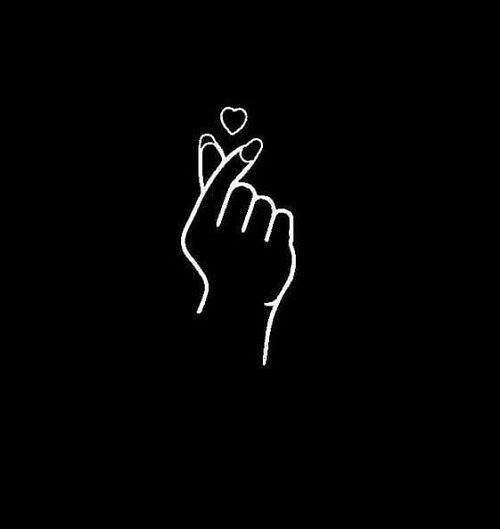 عکس تصویر زمینه ی قلب سیاه