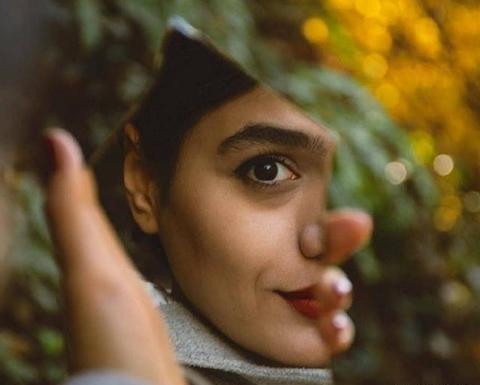 عکس نیم رخ دخترانه طبیعی