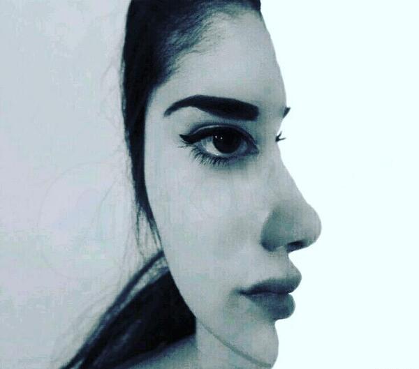 عکس نیم رخ دخترانه