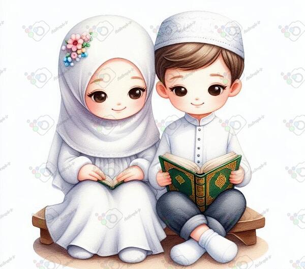 عکس دختر و پسر قرانی
