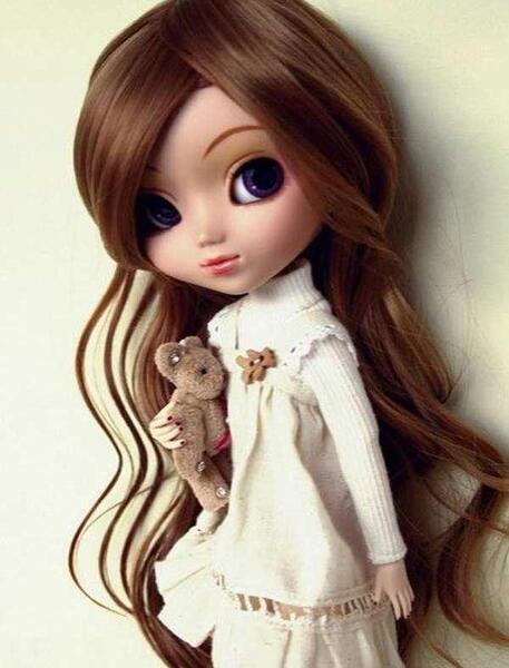 عکس تصویر زمینه ی عروسکی دخترانه