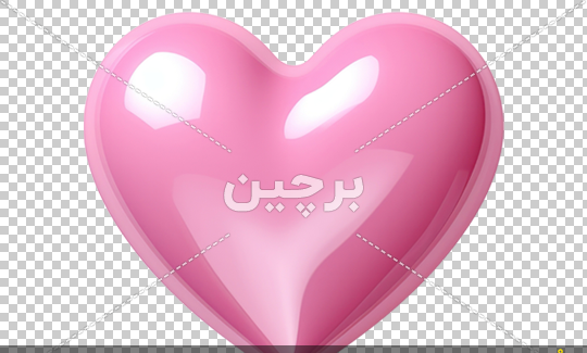 عکس تصویر زمینه قلب صورتی فانتزی