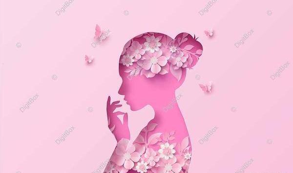 عکس تصویر زمینه دخترانه صورتی