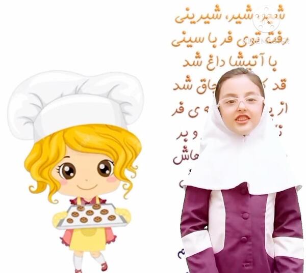 عکس نقاشی کودکانه شیرینی فروشی