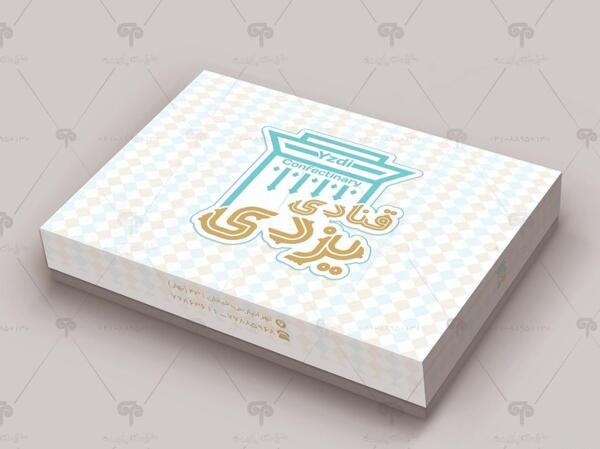 عکس نقاشی جعبه شیرینی کودکانه