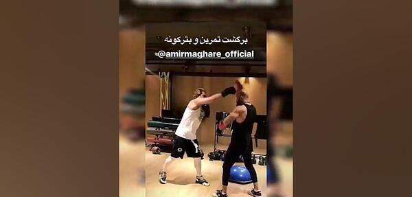 عکس تتو امیر مقاره
