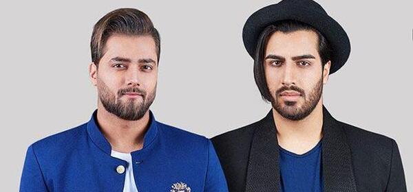 عکس امیر مقاره با پدرش