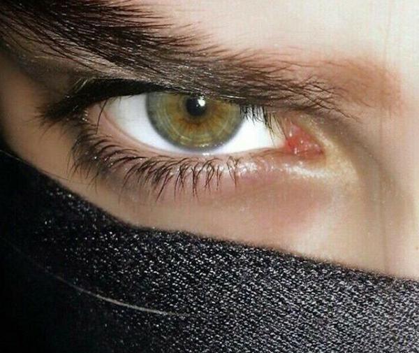 عکس چشم دختر پسر کنار هم