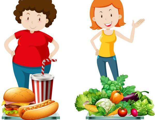 عکس نقاشی کودکانه برای غذای سالم