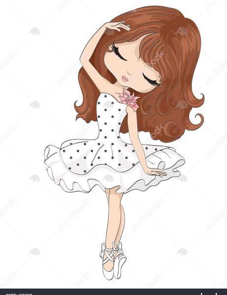 عکس نقاشی دختر بچه کارتونی