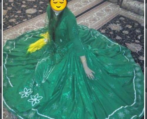 عکس دختر بچه با لباس محلی بختیاری