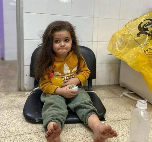 عکس دختر بچه فلسطینی