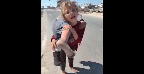 عکس دختر بچه فلسطینی